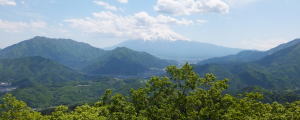 高川山から見た富士山